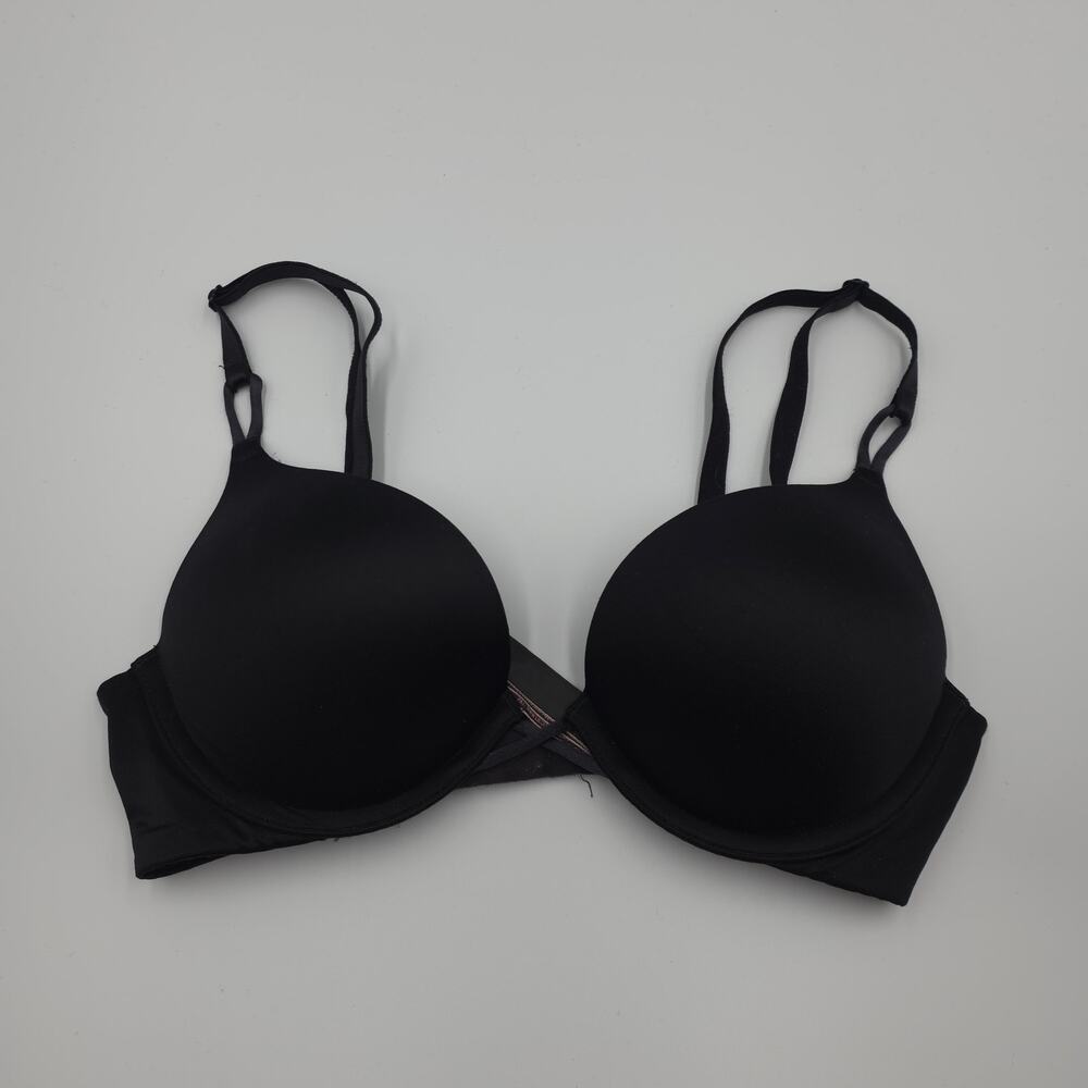 Victoria's Secret Bombshell Plunge in Black Size 32B